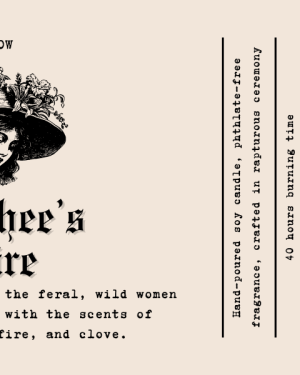 banshee's bonfire | 10oz ritual candle