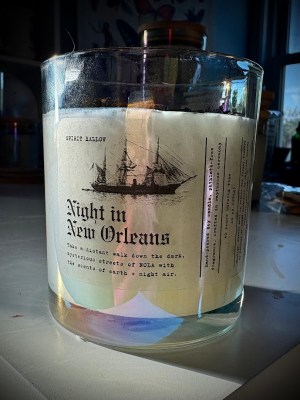 night in new orleans 10 oz ritual candle