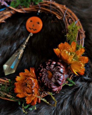 samhain wreath of abundance