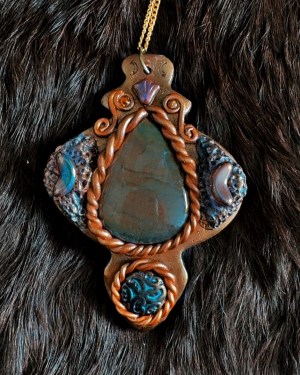 key to the crossroads | jewelry pendant