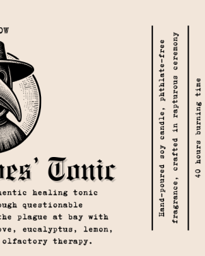 thieves' tonic | 10 oz ritual candle