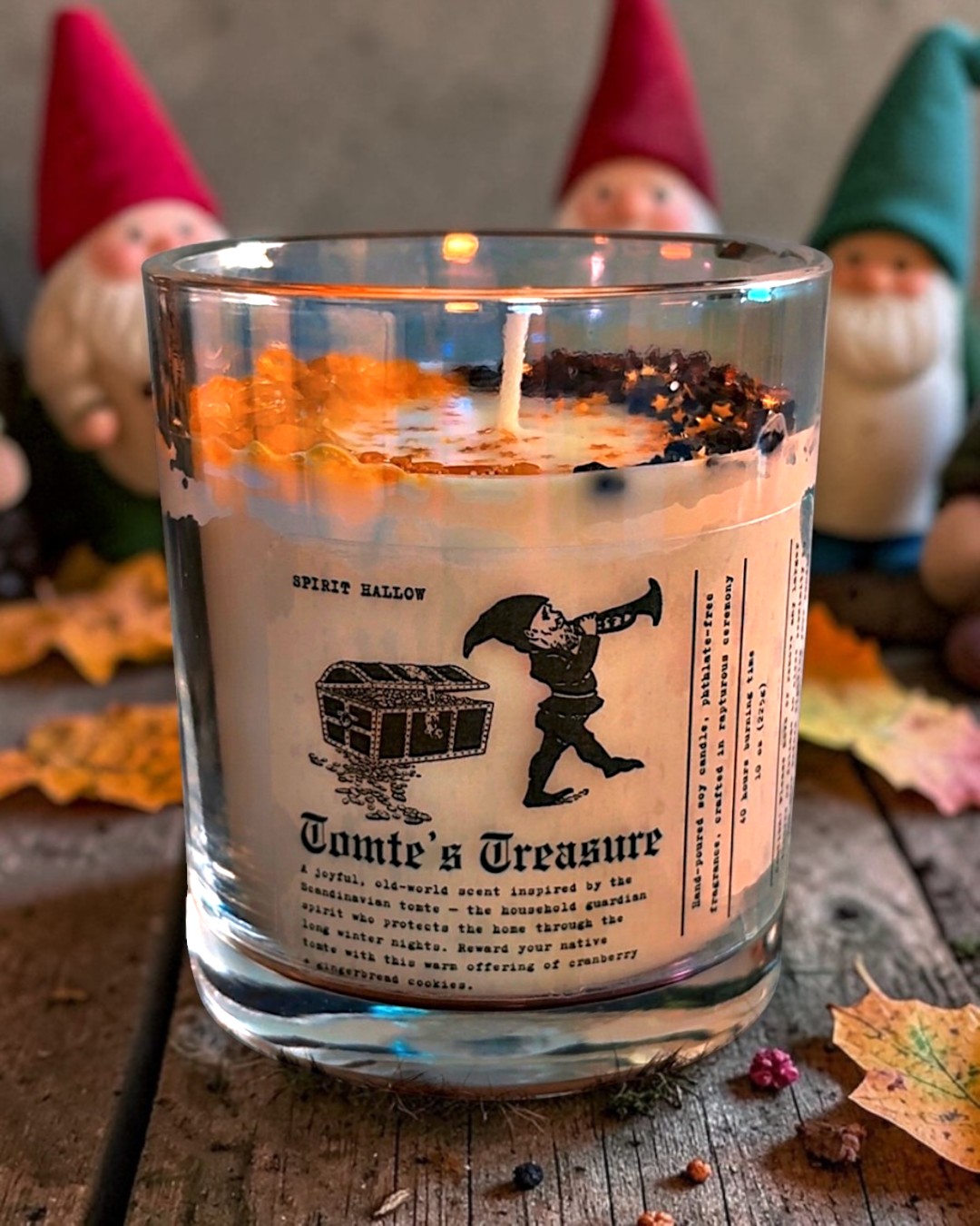 tomte's treasure | 10 oz ritual candle tomte's treasure | 10 oz ritual candle