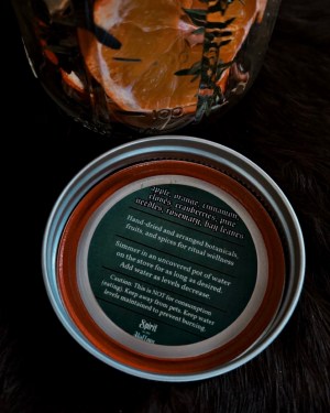 yule | 16 oz ritual simmer jar