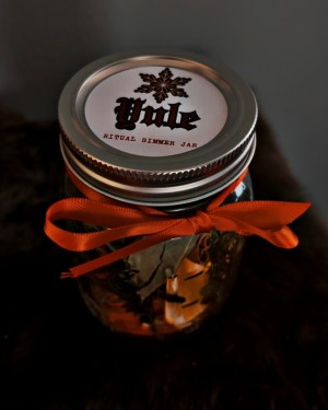 yule | 16 oz ritual simmer jar