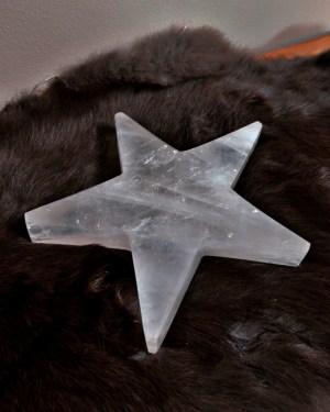 clear quartz star | celestial clarity