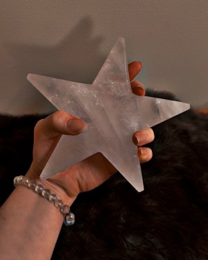 clear quartz star | celestial clarity