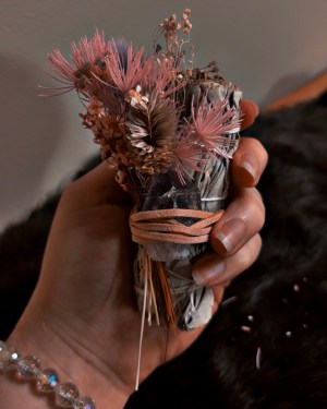 purple cleanse | smudge bundle