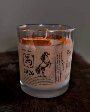2026 fire horse | 10 oz ritual candle
