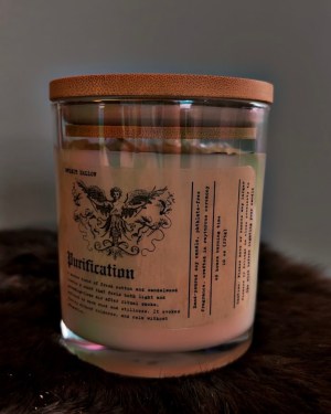 purification | 10 oz ritual candle