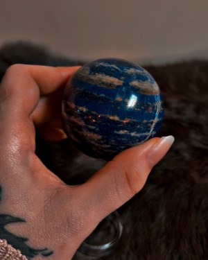 lapis lazuli sphere | inner authority