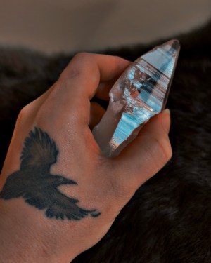 lemurian quartz point