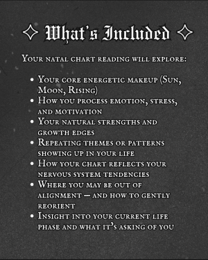 natal chart analysis: a foundational soul reading