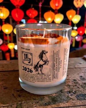 2026 fire horse | 10 oz ritual candle