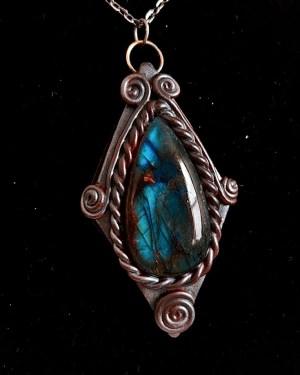 mirrorward | labradorite guardian talisman