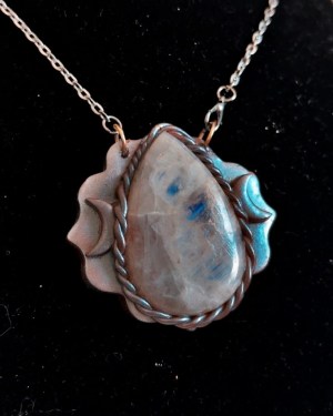 lunaria | moonstone mandala talisman