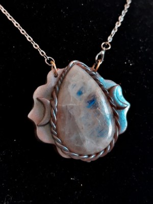 lunaria | moonstone mandala talisman