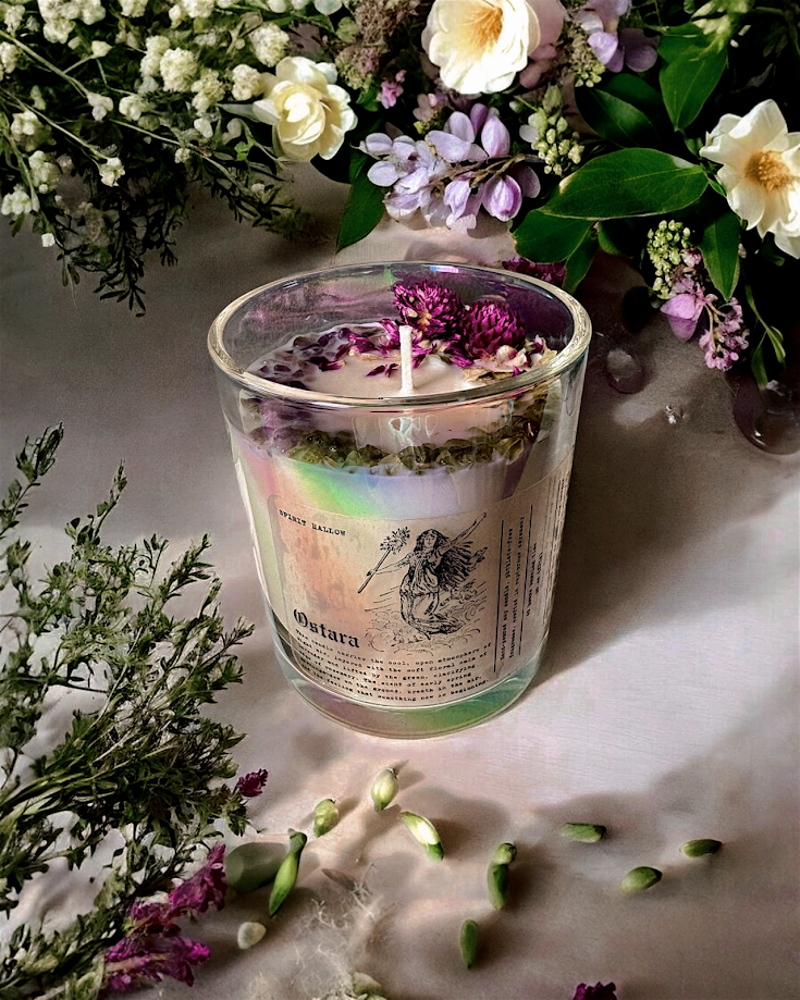ostara | 10 oz ritual candle ostara | 10 oz ritual candle