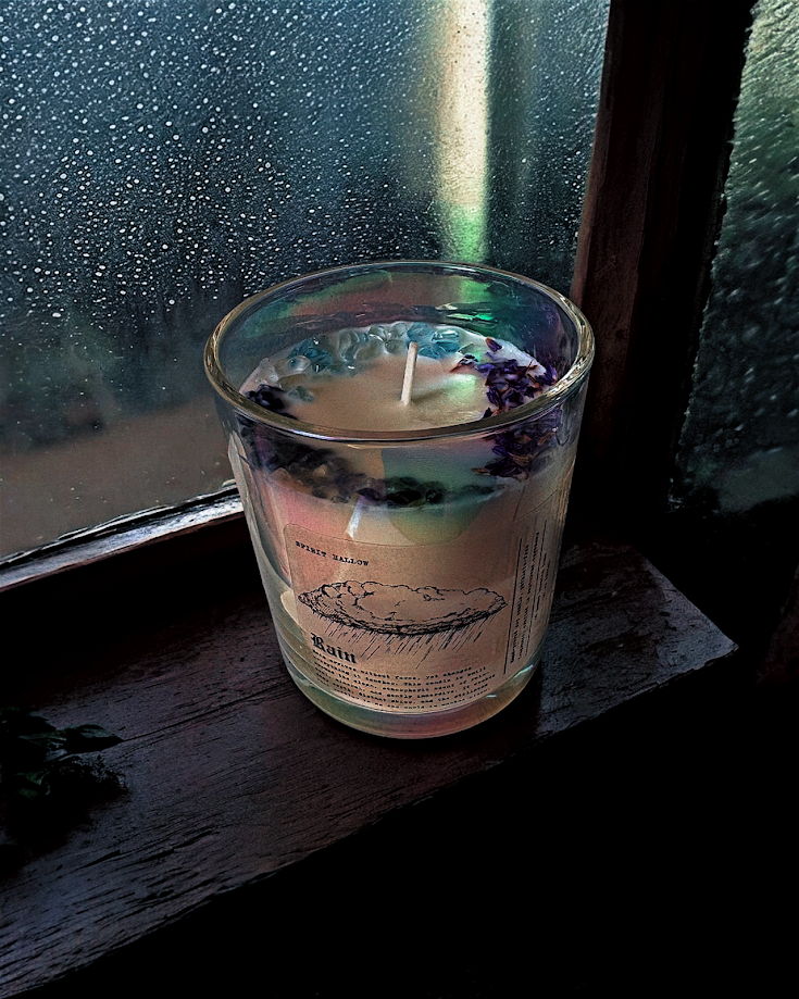 rain | 10 oz ritual candle rain | 10 oz ritual candle