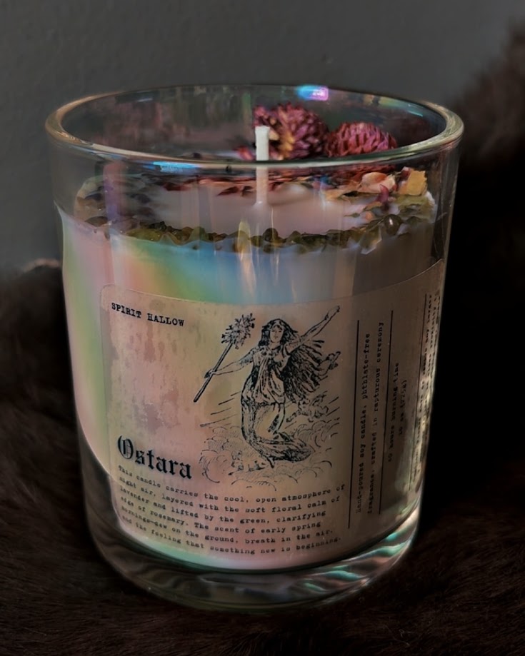 ostara | 10 oz ritual candle ostara | 10 oz ritual candle