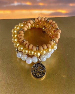 gemini | tri stack bracelet set