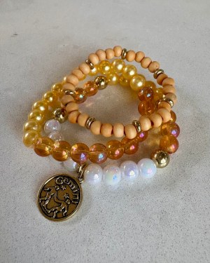 gemini | tri stack bracelet set