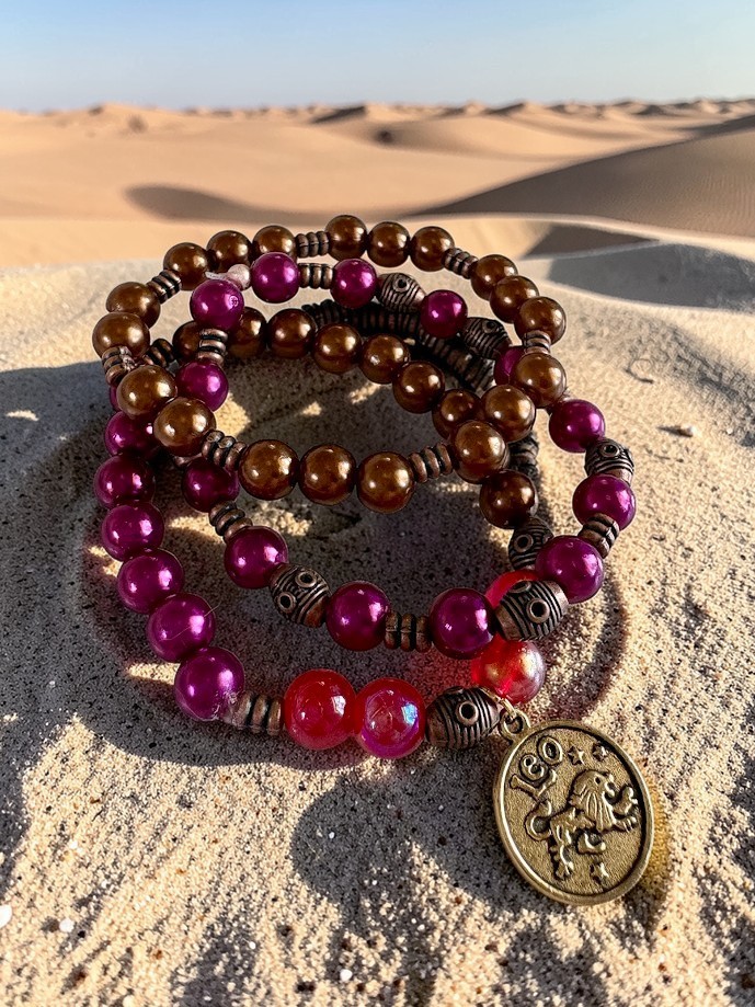 leo | tri stack bracelet set leo | tri stack bracelet set
