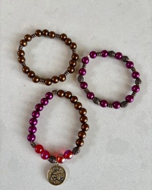 leo | tri stack bracelet set