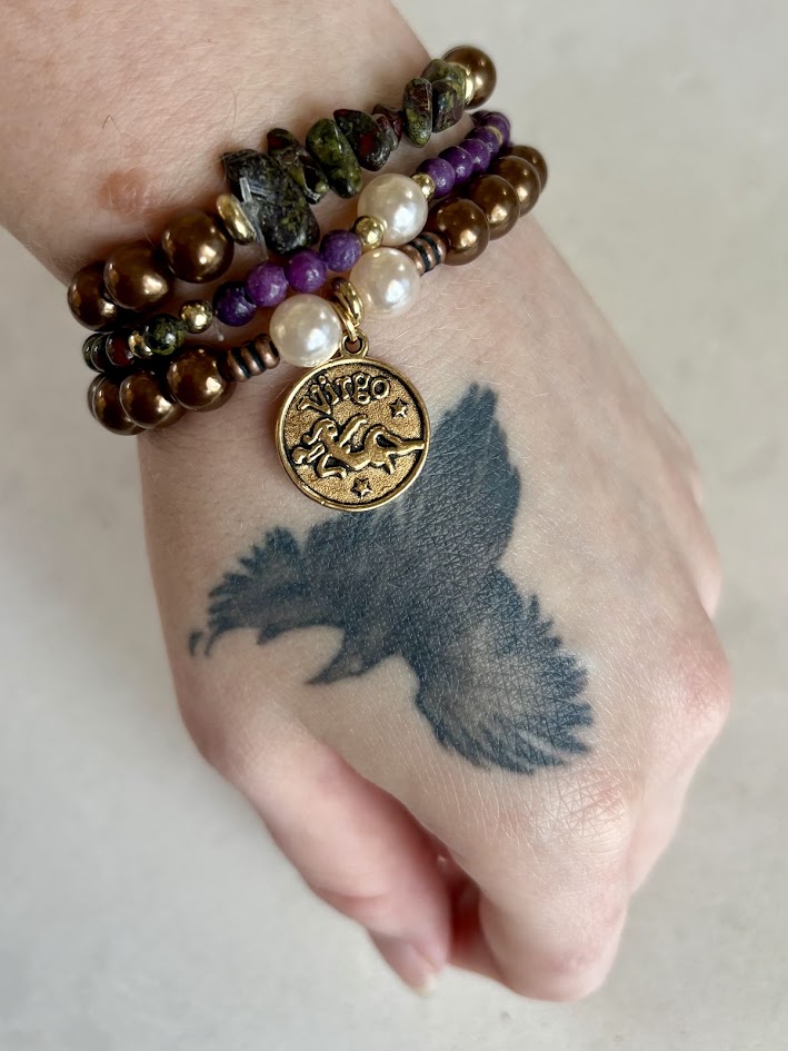 virgo | tri stack bracelet set virgo | tri stack bracelet set