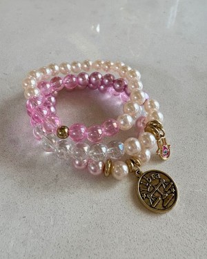 libra | tri stack bracelet set