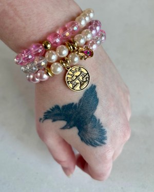 libra | tri stack bracelet set