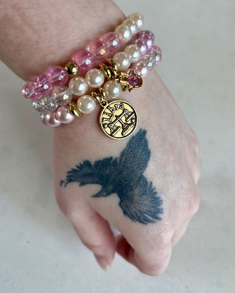 libra | tri stack bracelet set libra | tri stack bracelet set