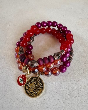 sagittarius | tri stack bracelet set