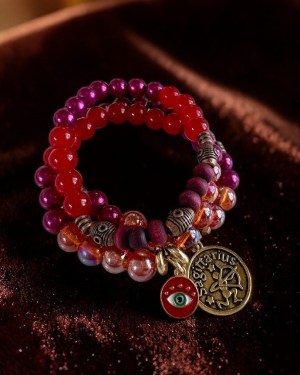 sagittarius | tri stack bracelet set