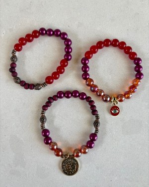 sagittarius | tri stack bracelet set