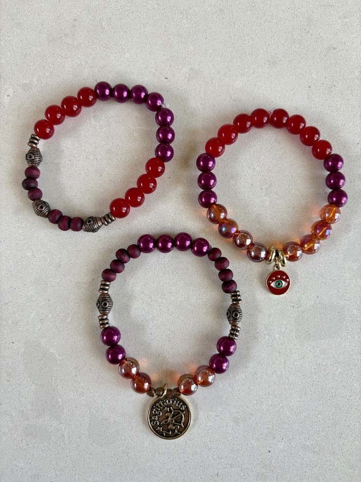 sagittarius | tri stack bracelet set sagittarius | tri stack bracelet set