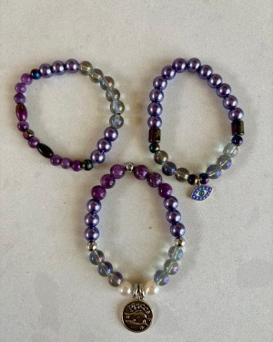 pisces | tri stack bracelet set