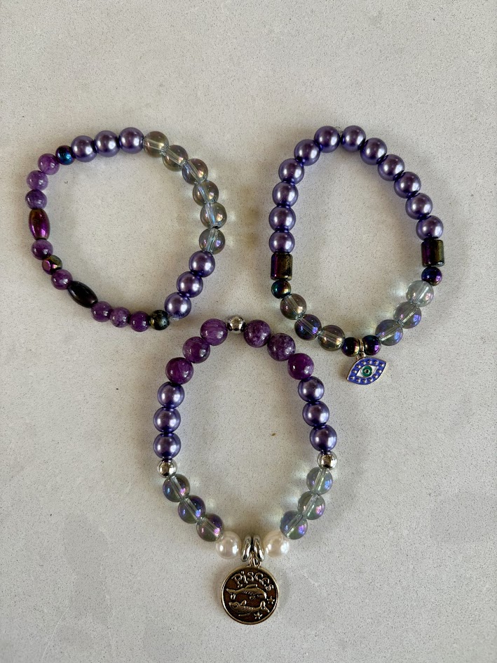 pisces | tri stack bracelet set pisces | tri stack bracelet set