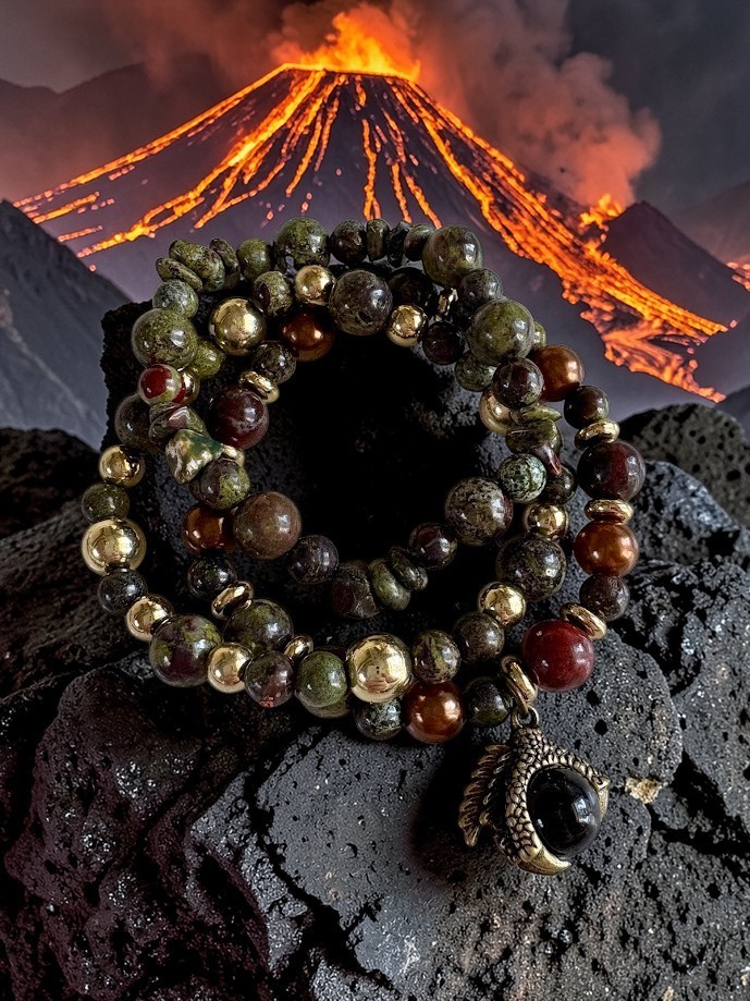 dragon | tri stack bracelet set dragon | tri stack bracelet set