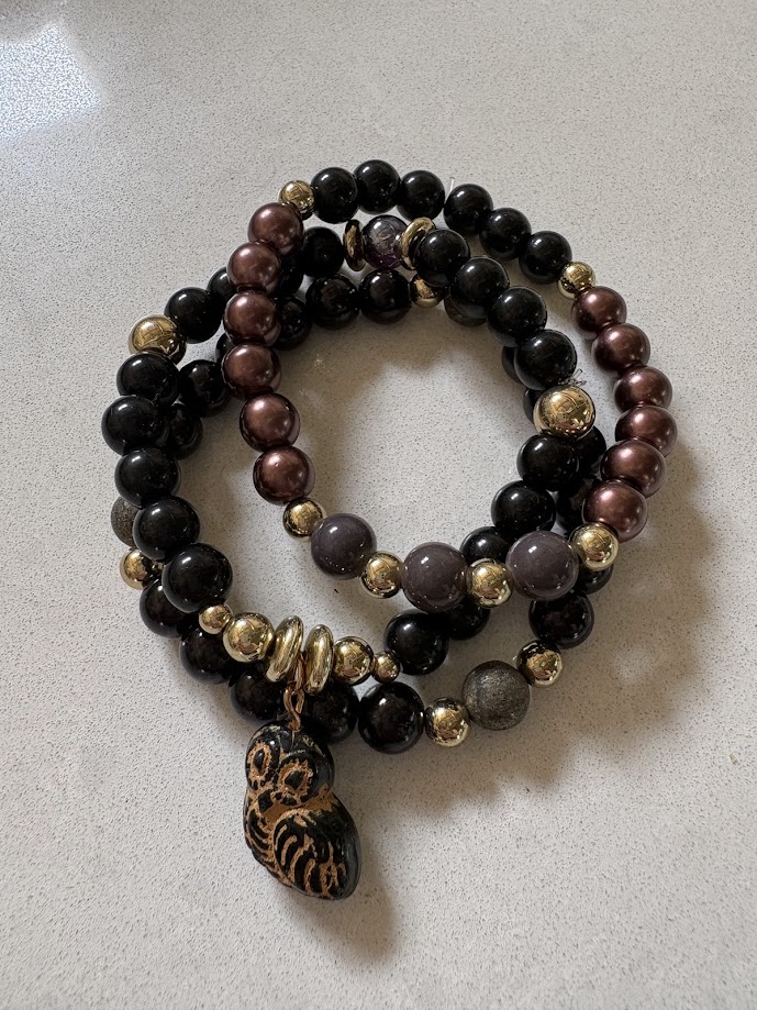 wise protector — triple stack bracelet set wise protector — triple stack bracelet set